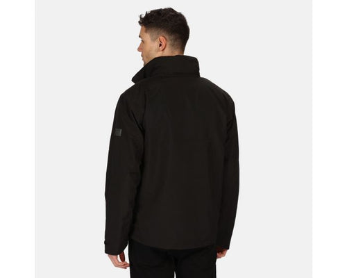 3-in-1 wandeljack Shrigley heren polyester zwart mt XL