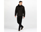 3-in-1 wandeljack Shrigley heren polyester zwart mt XL
