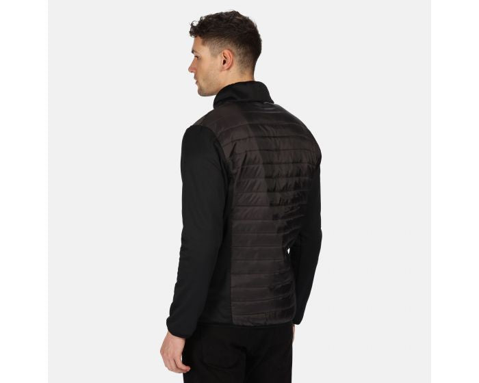 3-in-1 wandeljack Shrigley heren polyester zwart mt XL