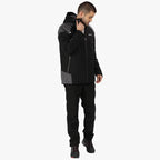 waterdicht jack Garforth III heren zwart/grijs maat S