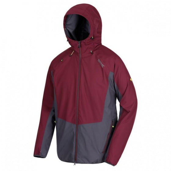 jas Whitlow Stretch heren bordeaux/grijs maat XXXL