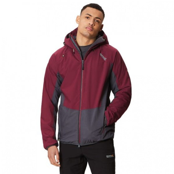 jas Whitlow Stretch heren bordeaux/grijs maat XXXL