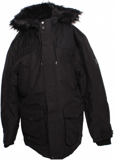 winterjas Aldrich heren polyester zwart heren maat XL