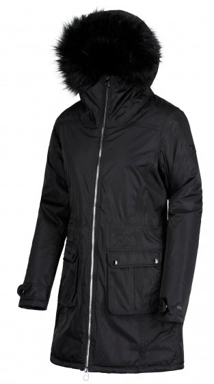 winterjas Lucasta Parka dames zwart maat 36