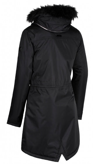 winterjas Lucasta Parka dames zwart maat 36