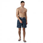 zwembroek Hadden II heren polyester donkerblauw maat S