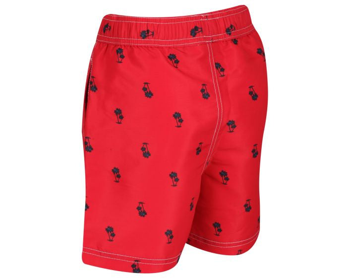 zwembroek Skander II jongens polyester rood mt 170/176