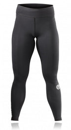 compressietight UD Runner's Knee dames zwart maat M