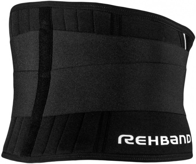 rugbrace UD X-Stable 5 mm SBR/polyamide zwart maat S