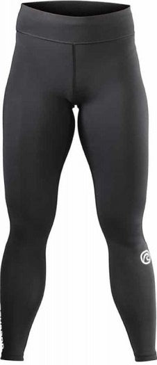 sportlegging dames polyester/elastaan zwart maat S