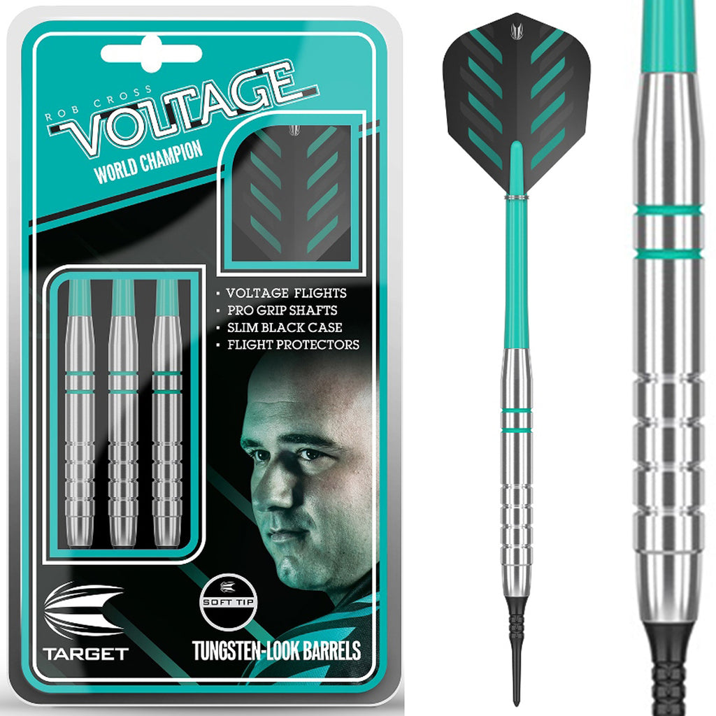 Softtip Target Rob Cross Voltage Silver Brass 18g