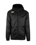 DHC Rainjack zwart senior maat L