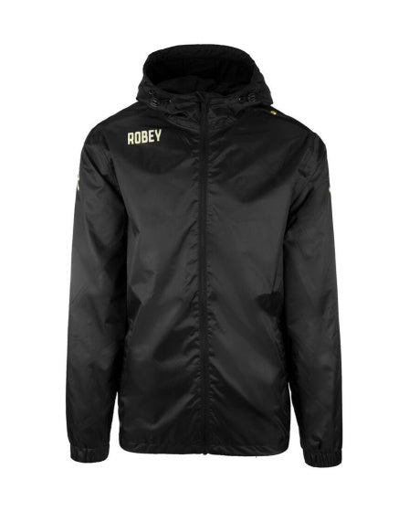 DHC Rainjack zwart junior maat 164
