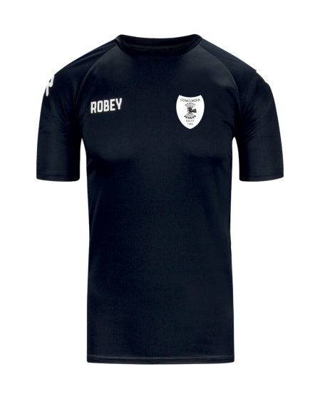 dsv Concordia Counter Shirt incl Logo zwart senior maat XL
