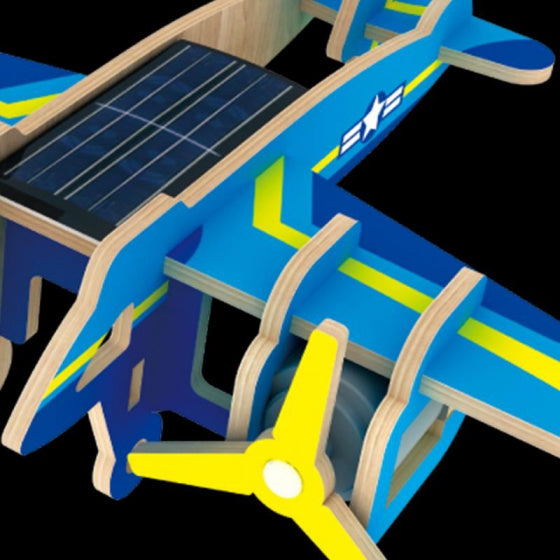 3D-modelbouw Bomber P330S 14 x 20 cm blauw 13-delig