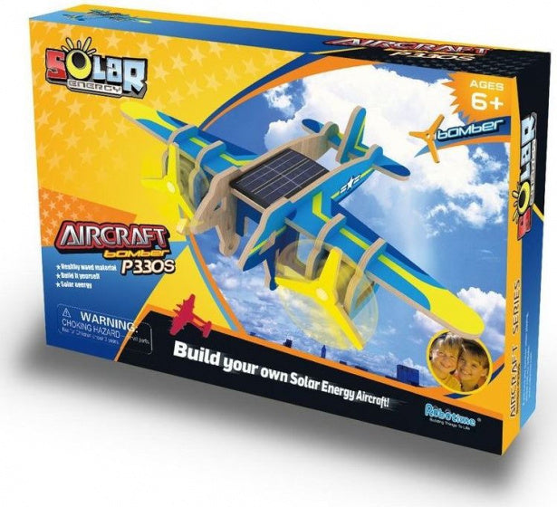 3D-modelbouw Bomber P330S 14 x 20 cm blauw 13-delig