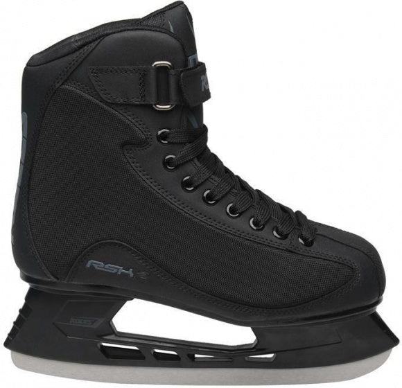 Roces – rsk 2 – ijshockeyschaatsen – schaatsen heren – zwart – stevige constructie rvs ijzer – maat eu 47