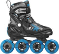 Roces Inline skates Moody Tif 82A zwart blauw maat 30-35