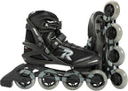 Roces Inline skates softboot 82A zwart/grijs maat 44