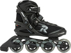 inline skates Pic softboot 82A zwart/grijs maat 38