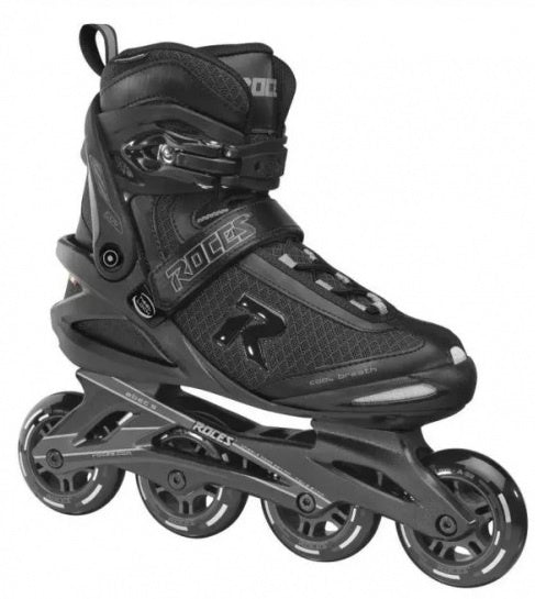 Icon inline skates softboot heren 80 mm 82A zwart maat 47