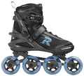 inline skates Pic softboot 82A zwart/blauw maat 41