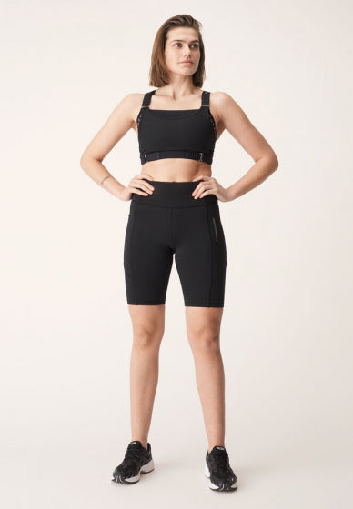 Röhnisch Fietsbroek thermo dames polyester/elastaan zwart maat XS