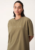 fitness-shirt Soft Tee Leslie dames katoen groen mt 3XL