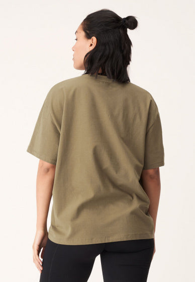 fitness-shirt Soft Tee Leslie dames katoen groen mt XL