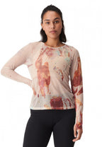 Röhnisch Sportshirt Asana dames polyester roze maat XS