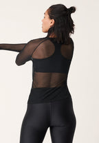 Röhnisch Sportshirt Asana dames polyester zwart maat M