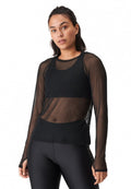 Röhnisch Sportshirt Asana dames polyester zwart maat L
