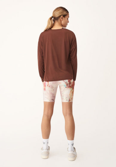 longsleeve Ivy Loose dames polyester bruin maat 3XL