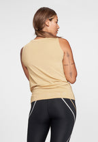 singlet Jolie Knot dames polyester beige maat 3XL