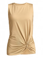 singlet Jolie Knot dames polyester beige maat XS