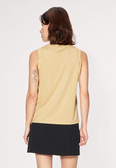 singlet Kay dames polyester beige maat XS