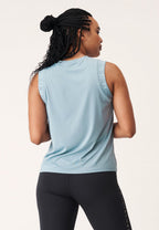 singlet Kay dames polyester lichtblauw maat XXL