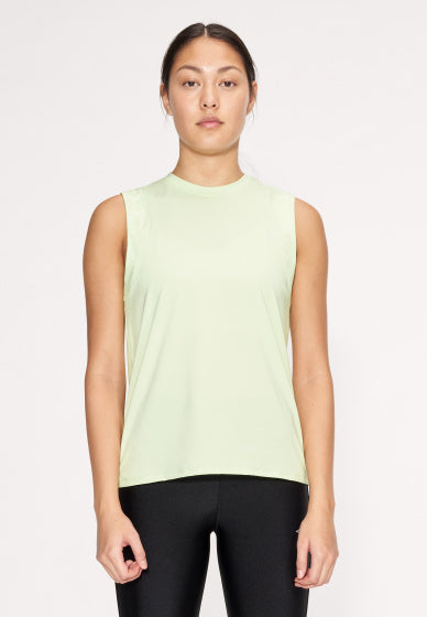 singlet Kay dames polyester lime/crème maat XXL