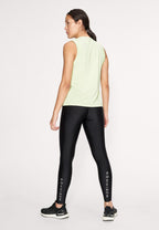 singlet Kay dames polyester lime/crème maat XXL