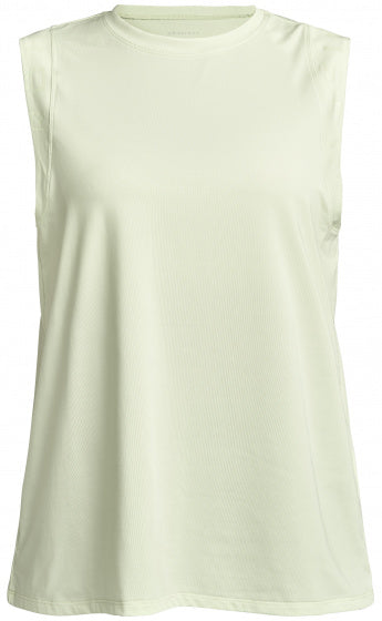 singlet Kay dames polyester lime/crème maat XS