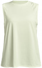 singlet Kay dames polyester lime/crème maat XXL