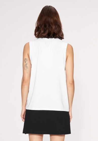 singlet Kay dames polyester wit maat XS