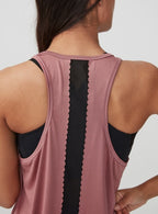 singlet Laser Cut roze dames maat XS