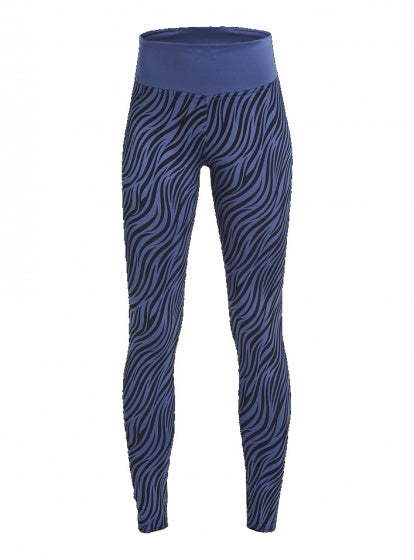 Smooth Sportlegging dames blauw maat XS