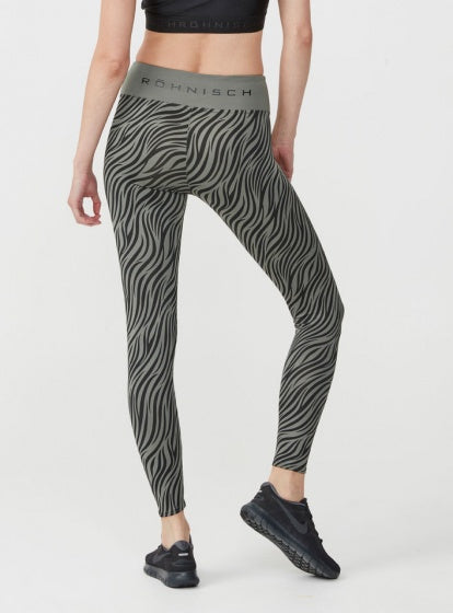 Smooth Sportlegging dames groen maat XS