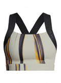 sport-beha Kay Printed dames polyester wit maat XS
