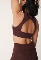 Röhnisch Sportbeha Laser Speed dames polyester bruin maat XS