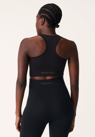 Röhnisch Sportbeha Maternity Soft dames polyamide zwart mt XS/S
