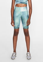 sportbroek Bike Tights dames polyester groen mt M
