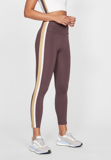 sportbroek Fuze Tights dames polyester paars mt M